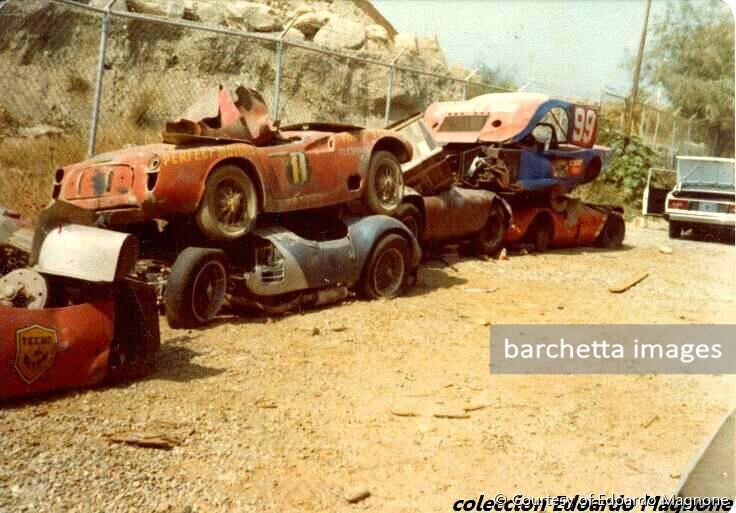 Scrapyard in Venezuela Maserati s/n  2066 & 2098