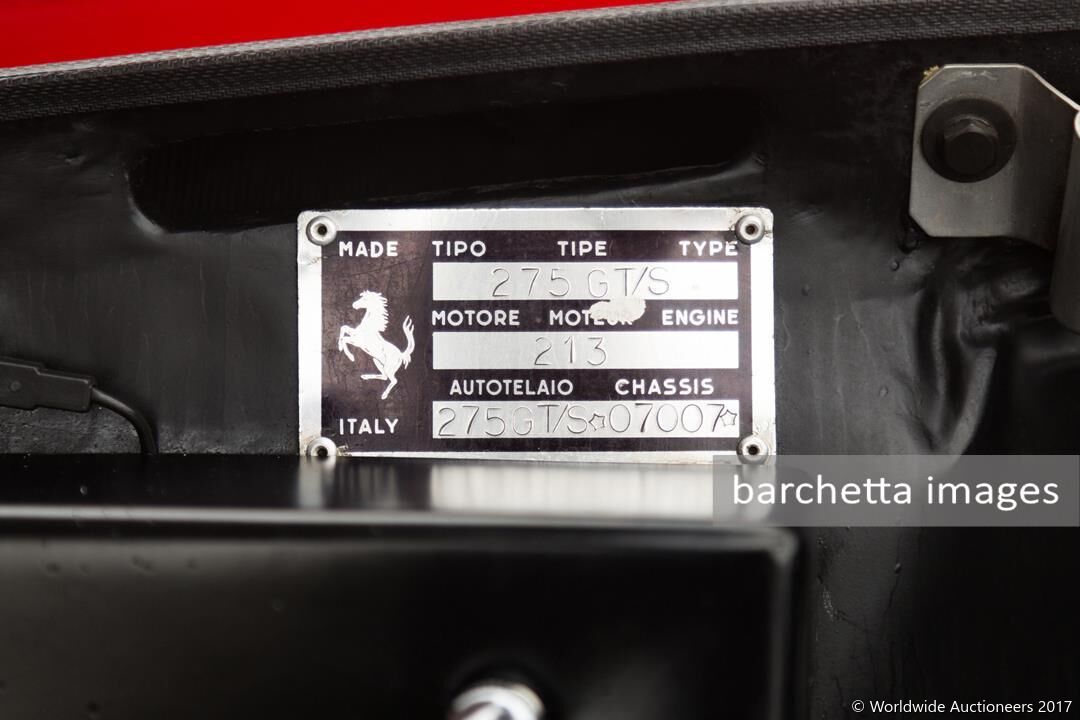 Ferrari 275 GTS s/n 07007