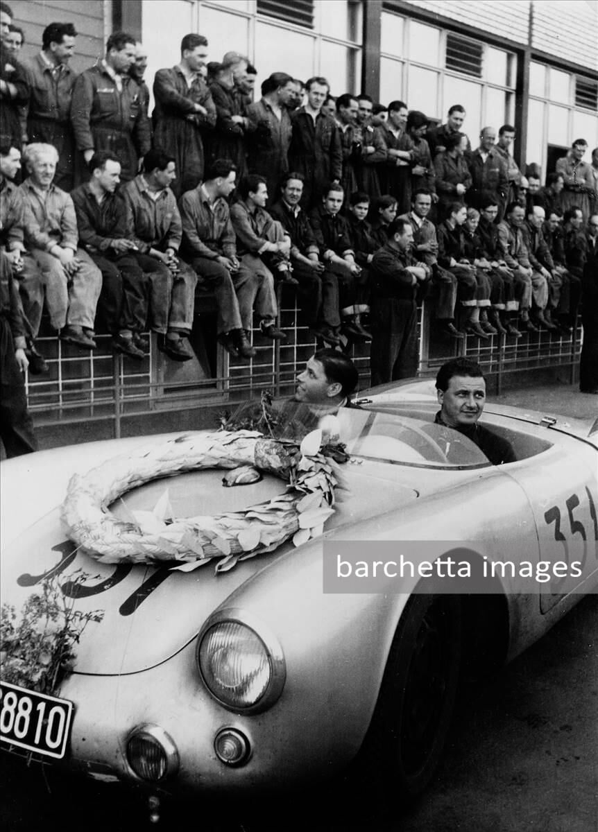 1954/May/02 - 6th OA  1st S1.5 - Mille Miglia - Hans Herrmann / Herbert Linge  - #351              