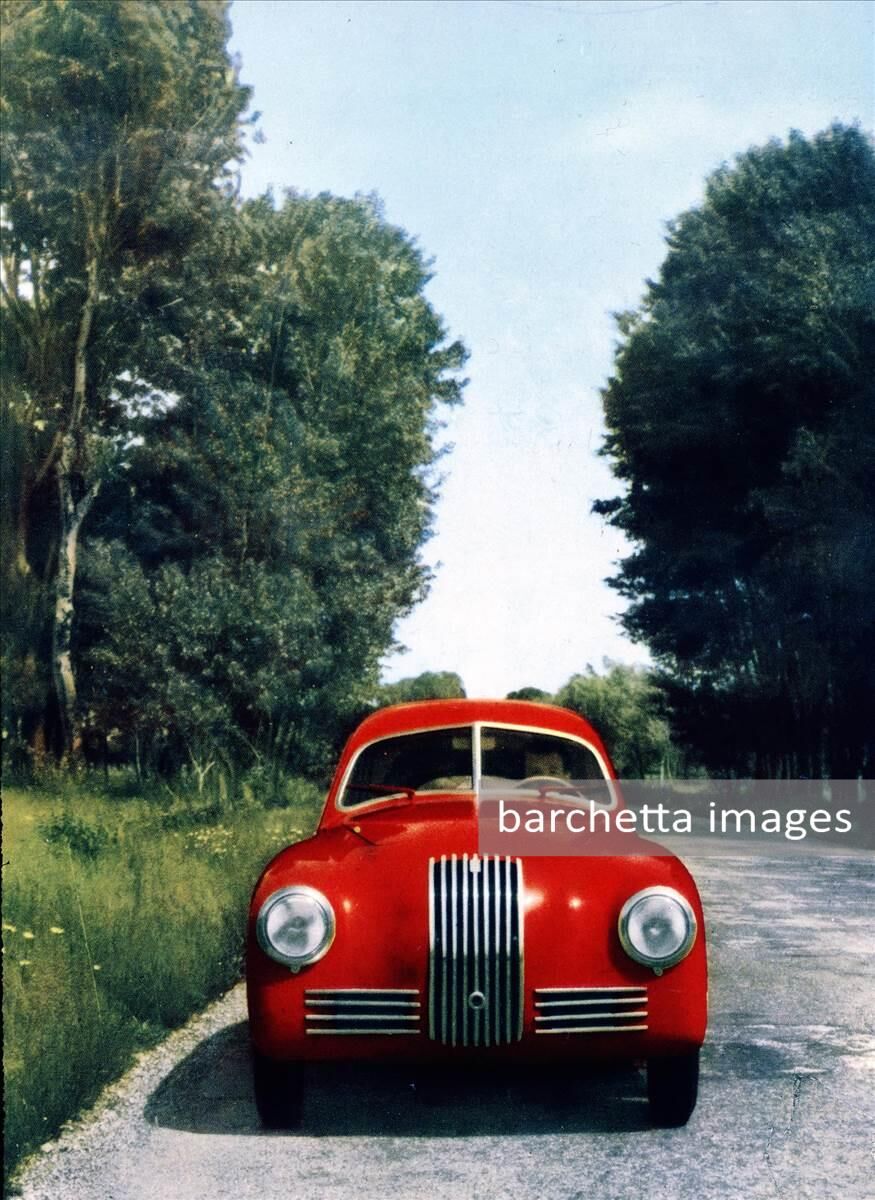Fiat 1100 S at the 1949 Mille Miglia