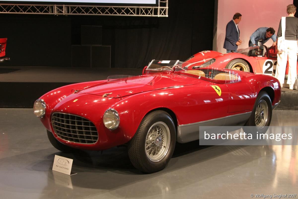 #222 1953 Ferrari 340 MM Touring Spyder   s/n 0268 AM - 2.310.000 Euro Sold