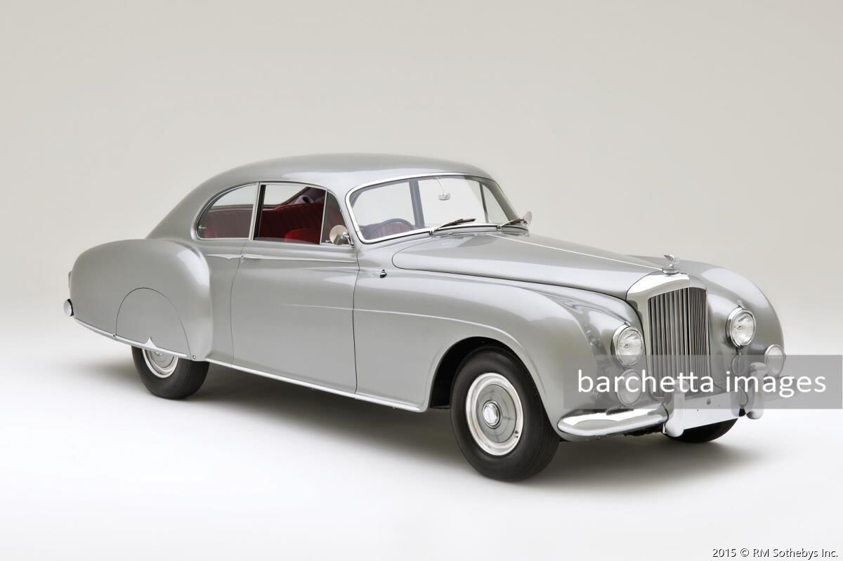Lot 221 - 1953 Bentley R-Type Continental Fastback Sports Saloon s/n BC25A Est. $1,000,000 - $1,200,000 - Sold $1,210,000 